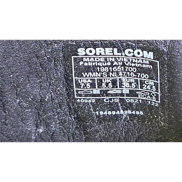 Sorel Roaming Sport Slides Neon Yellow Platform Sandals Size 7.5 - Picture 8 of 8